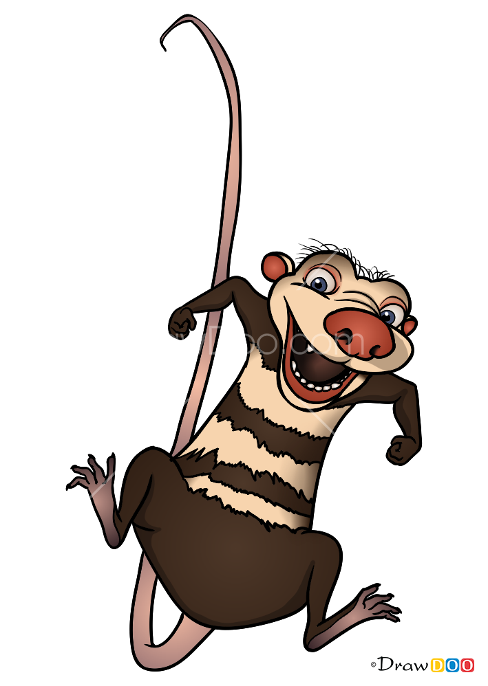 How to Draw Crash, Ice Age